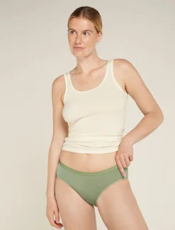 Icebreaker Women's Merino 150 Siren Hipkini Lichen Clearance
