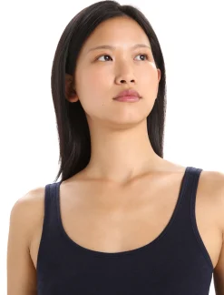 Icebreaker Women's Merino 150 Siren Tank MidnightNavy Hot