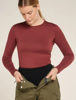 Icebreaker Women's Merino 260 Tech High Rise Thermal Leggings Black Store