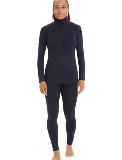 Women's Merino 260 Tech Long Sleeve Half Zip Thermal Top-Icebreaker Best