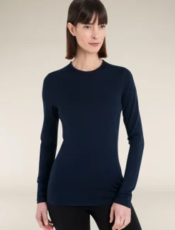 Women's Merino 260 Tech Long Sleeve Crew Neck Thermal Top-Icebreaker Outlet