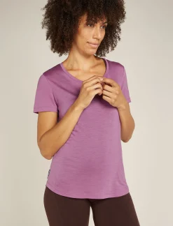 Icebreaker Women's Merino Blend 125 Cool-Lite™ Sphere Short Sleeve Scoop T-Shirt Deco Cheap