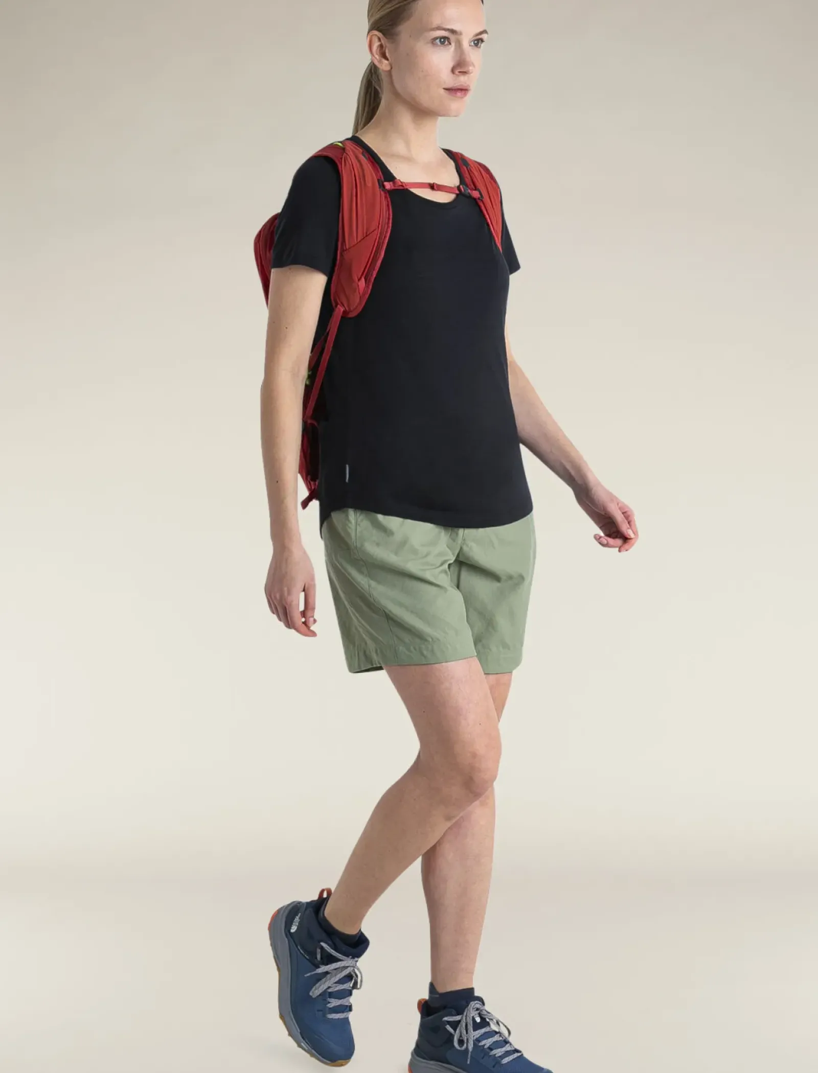 Women's Merino Blend 125 Cool-Lite™ Sphere Short Sleeve Scoop T-Shirt-Icebreaker Outlet