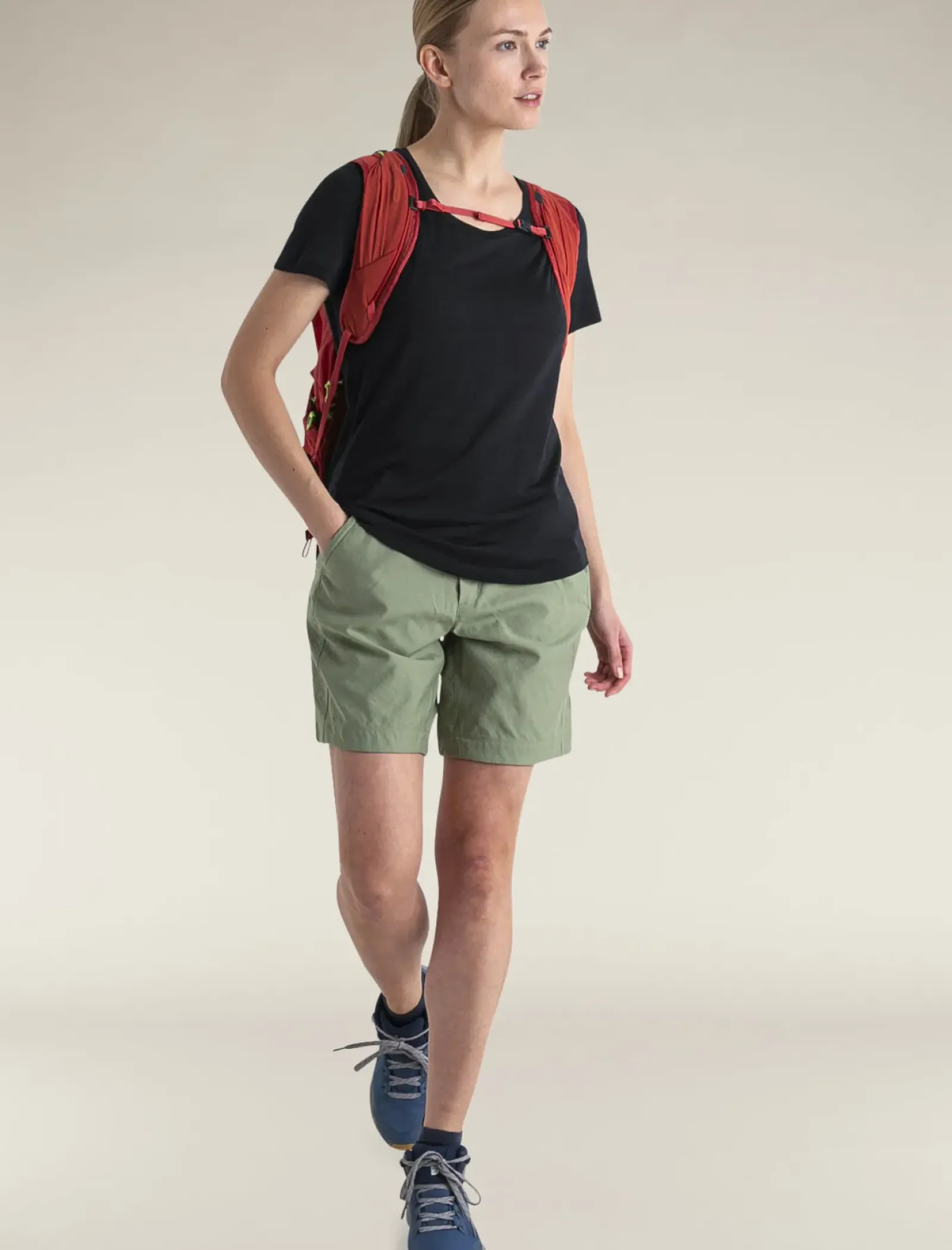 Women's Merino Blend 125 Cool-Lite™ Sphere Short Sleeve Scoop T-Shirt-Icebreaker Outlet