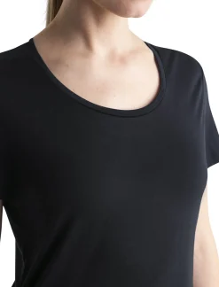 Women's Merino Blend 125 Cool-Lite™ Sphere Short Sleeve Scoop T-Shirt-Icebreaker Outlet