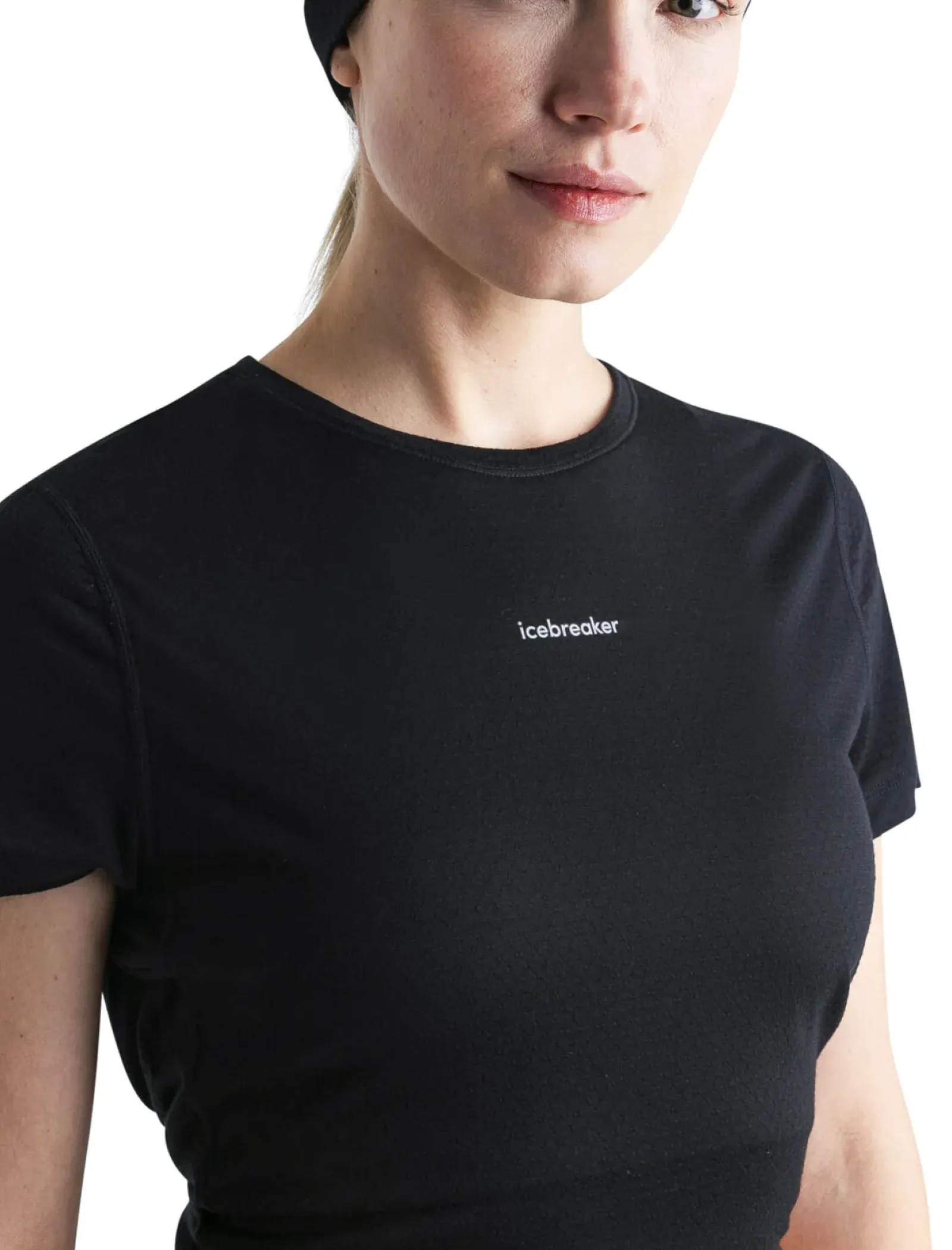 Women's Merino Blend 125 Cool-Lite™ Speed Short Sleeve Slit Back T-Shirt-Icebreaker Clearance