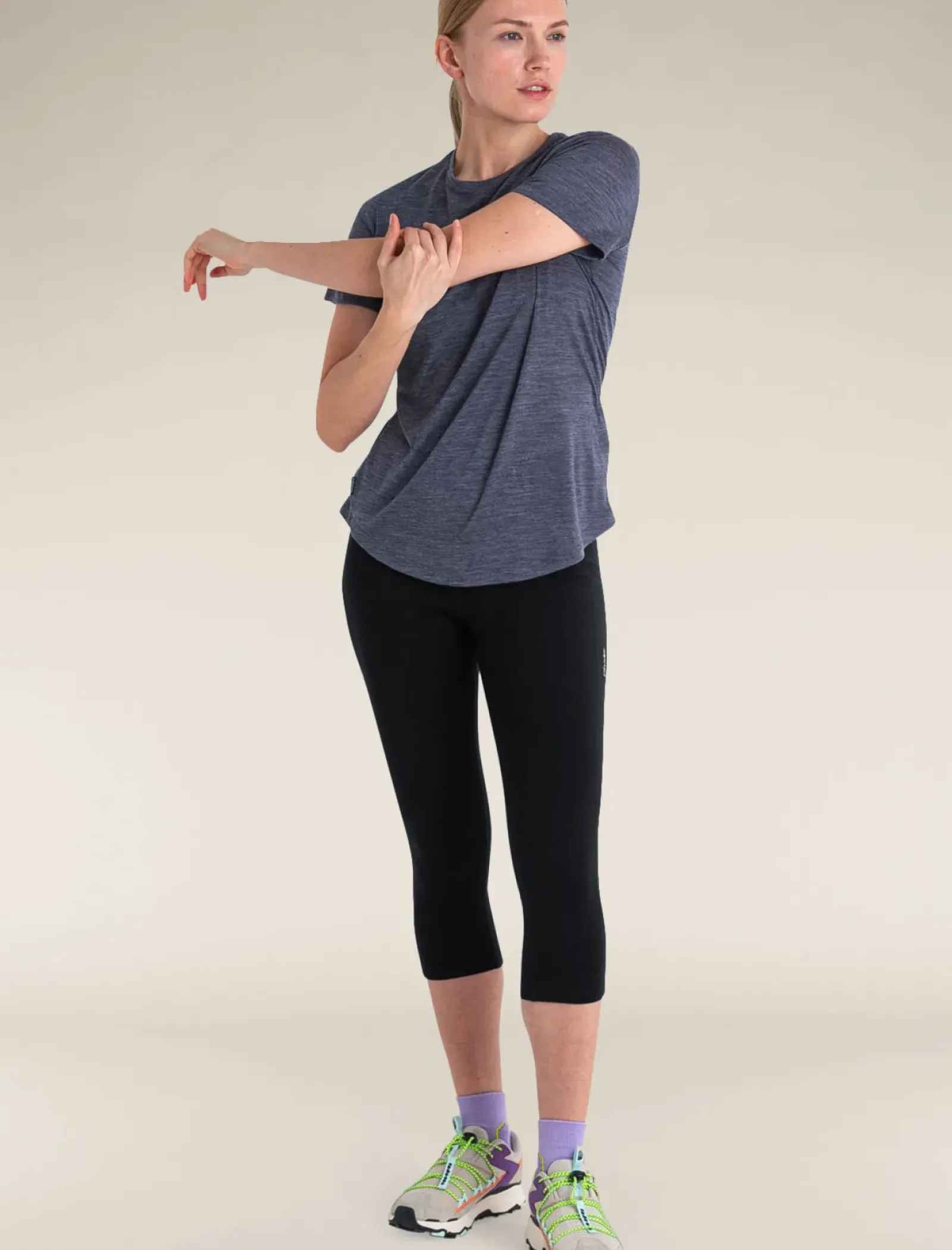 Women's Merino Blend 125 Cool-Lite™ Sphere Short Sleeve T-Shirt-Icebreaker Clearance