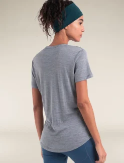 Women's Merino Blend 125 Cool-Lite™ Sphere Short Sleeve T-Shirt-Icebreaker Outlet
