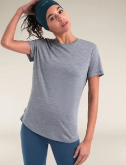 Women's Merino Blend 125 Cool-Lite™ Sphere Short Sleeve T-Shirt-Icebreaker Outlet