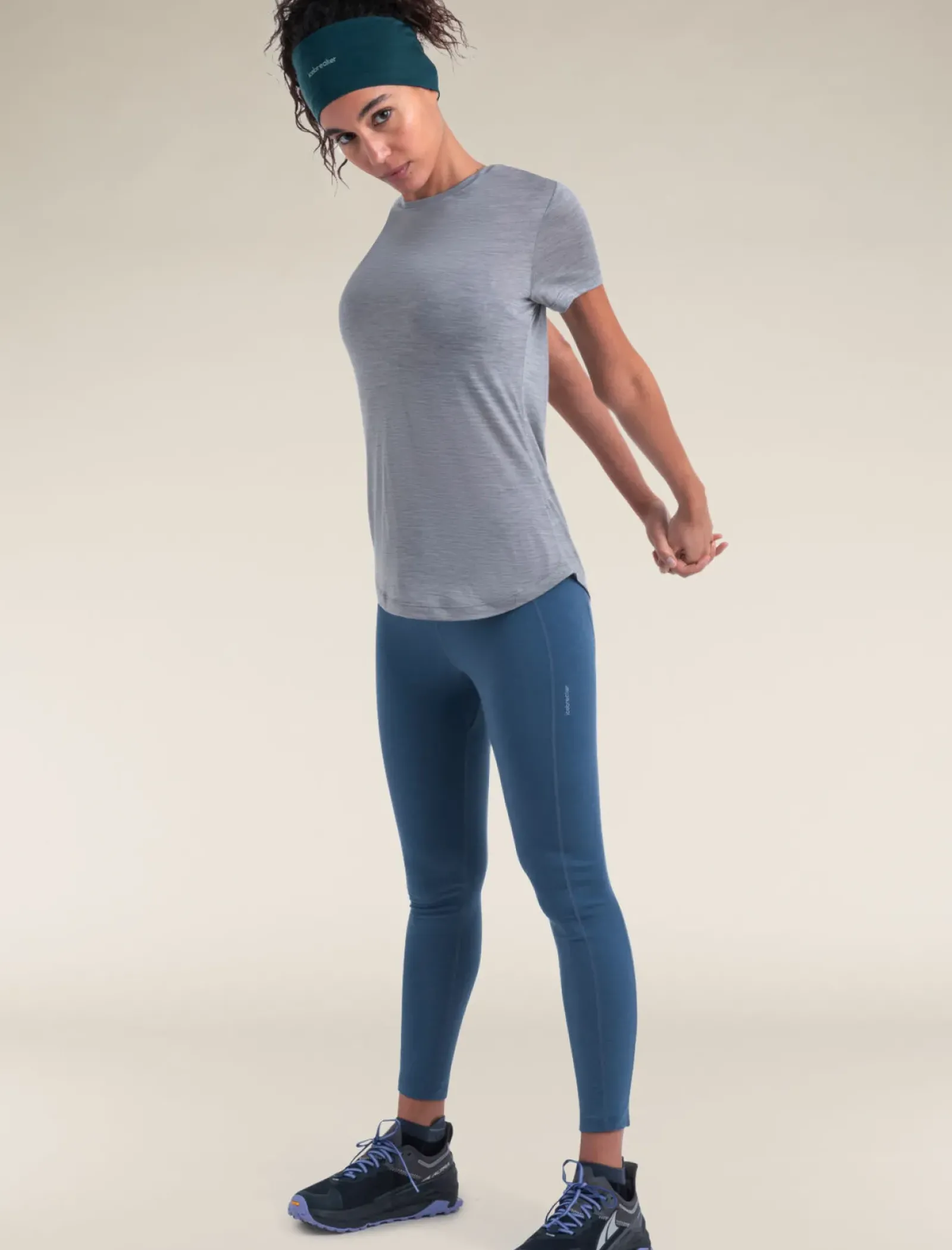 Women's Merino Blend 125 Cool-Lite™ Sphere Short Sleeve T-Shirt-Icebreaker Outlet