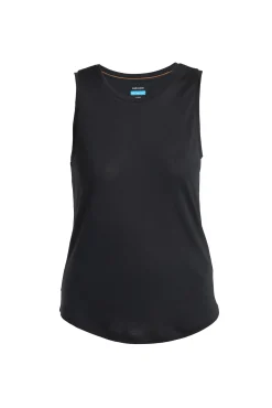 Icebreaker Women's Merino Blend 125 Cool-Lite™ Sphere Tank Black Hot