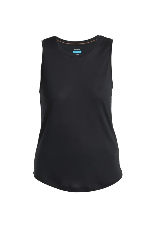 Icebreaker Women's Merino Blend 125 Cool-Lite™ Sphere Tank Black Hot