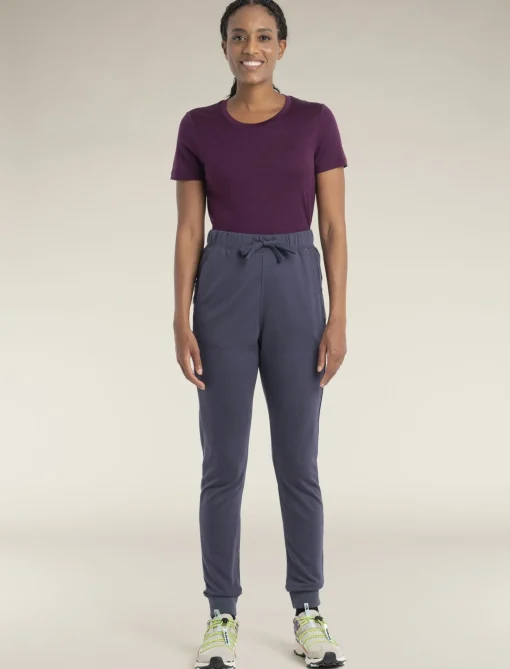 Icebreaker Women's Merino Blend 200 Crush Pants Graphite New