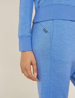 Icebreaker Women's Merino Blend 200 Crush Pants Baja Hot