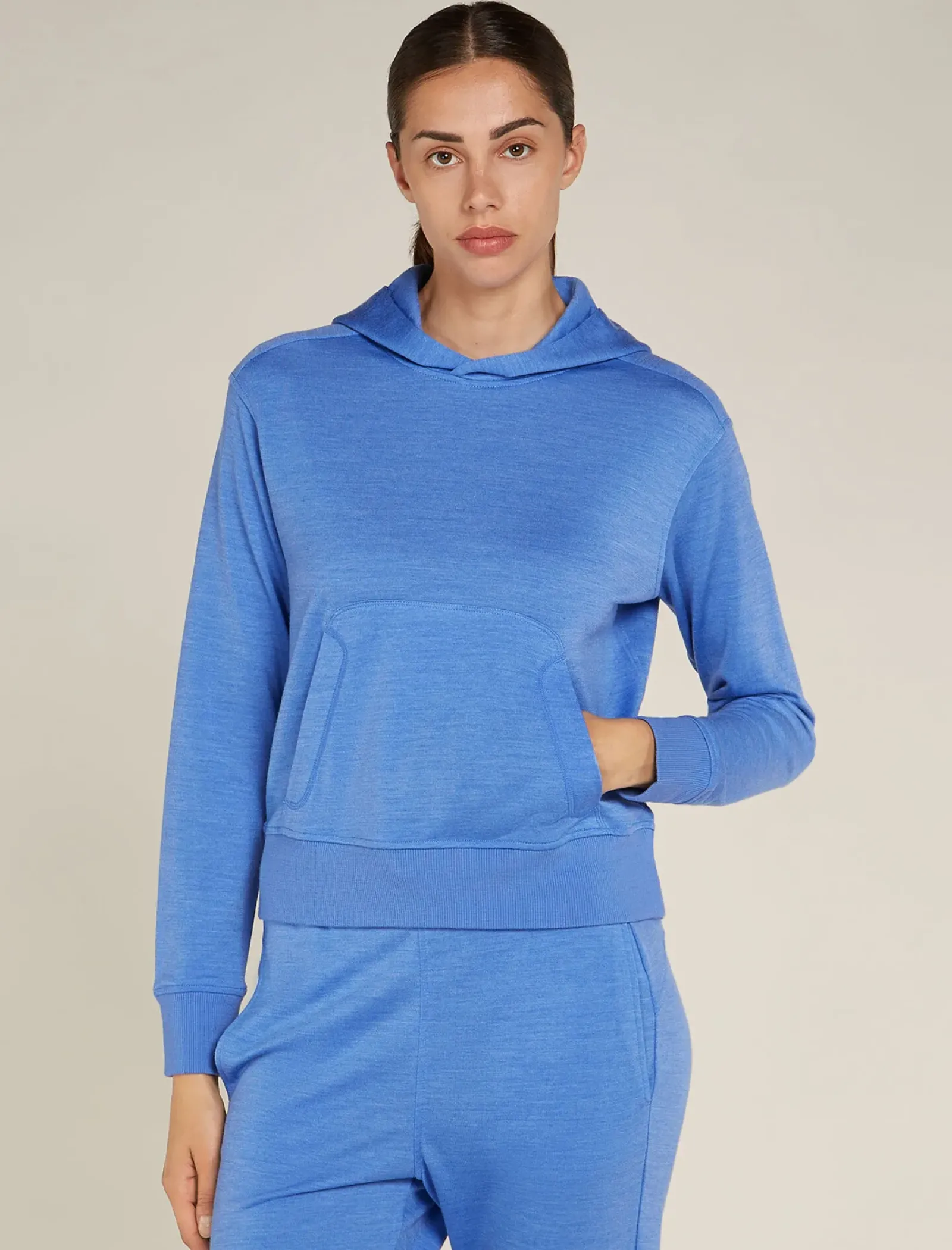 Women's Merino Blend 200 Crush Long Sleeve Hoodie-Icebreaker Hot