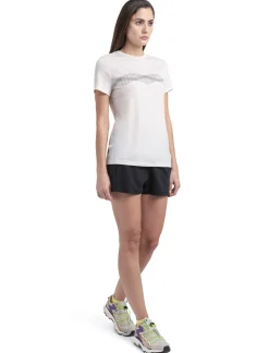 Icebreaker Women's Merino Blend 200 Crush Shorts Black Fashion