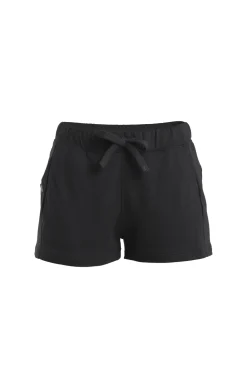 Icebreaker Women's Merino Blend 200 Crush Shorts Black Fashion