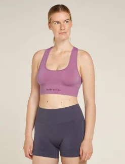 Icebreaker Women's Merino Blend 260 ZoneKnit™ Seamless Bra Deco Cheap