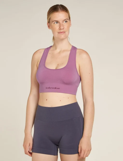 Icebreaker Women's Merino Blend 260 ZoneKnit™ Seamless Bra Deco Cheap
