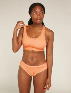 Icebreaker Women's Merino Blend 125 ZoneKnit™ Racerback Bra Feldspar Best Sale