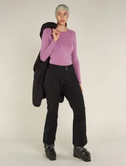 Icebreaker Women's Merino Blend 260 ZoneKnit™ Seamless Long Sleeve Crewe Thermal Top Deco Cheap