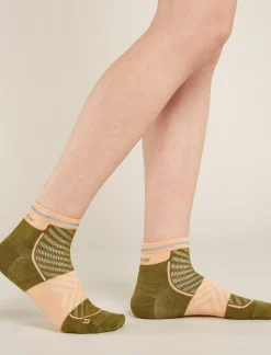 Women's Merino Blend Run+ Ultralight Mini Socks-Icebreaker Best