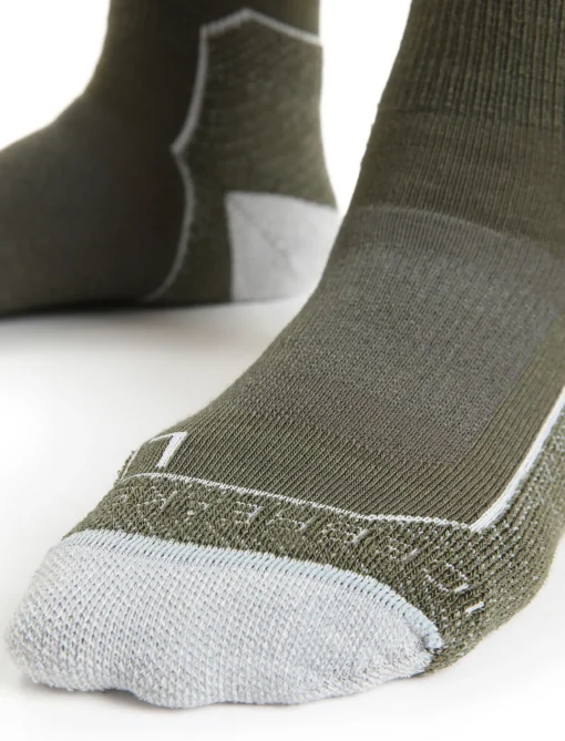 Icebreaker Women's Merino Hike+ Light Mini Socks Loden/BlizzardHeather Cheap