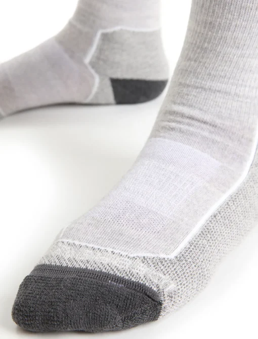 Icebreaker Women's Merino Hike+ Light Crew Socks BlizzardHeather Online