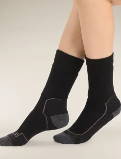 Women's Merino Hike+ Medium Crew Socks-Icebreaker Best