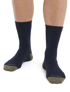 Icebreaker Women's Merino Lifestyle Fine Gauge Crew Socks MidnightNavy/Loden Online