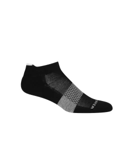 Icebreaker Women's Merino Multisport Light Micro Socks Black/Snow Hot