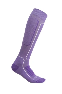 Women's Merino Ski+ Medium Over the Calf Socks-Icebreaker New