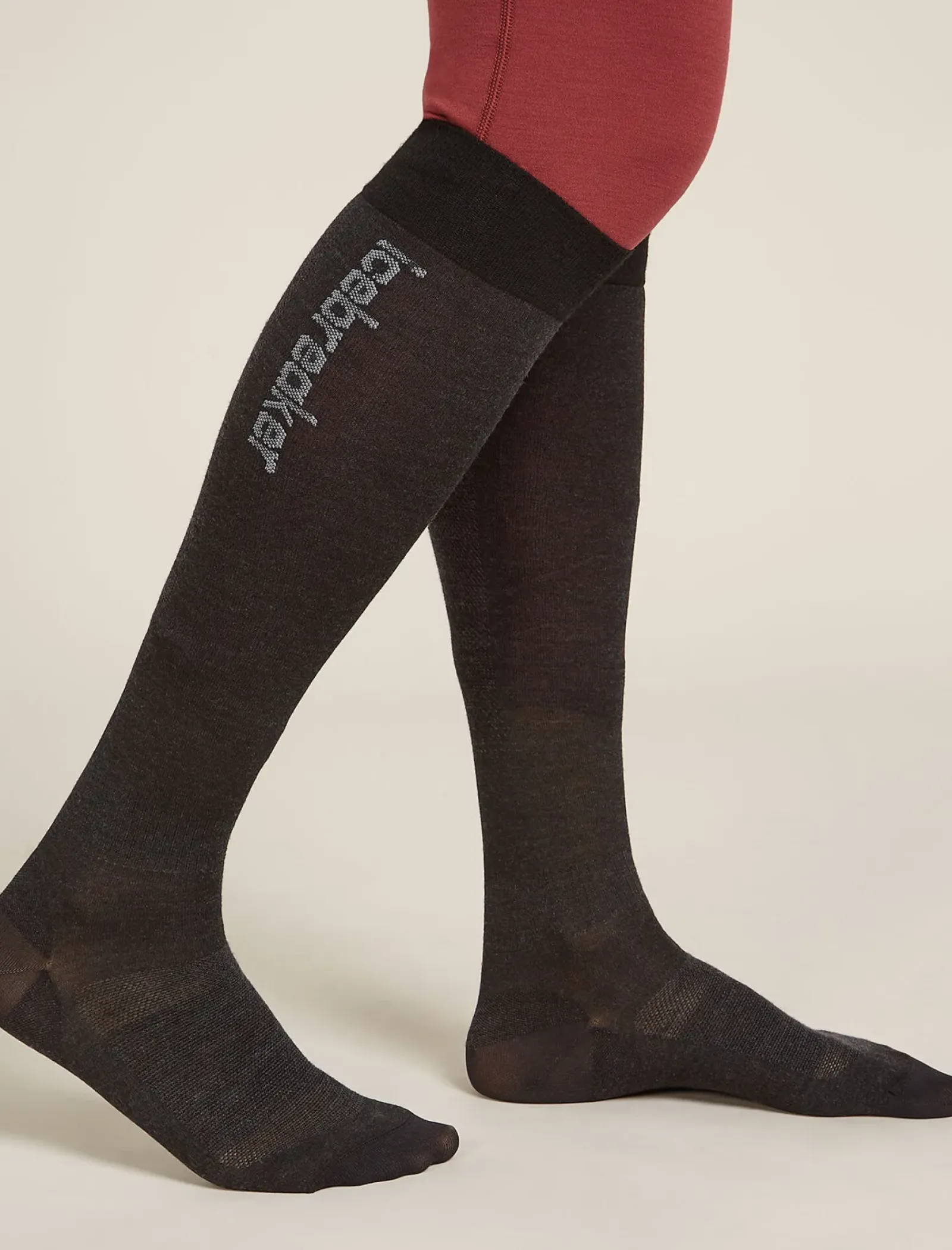Women's Merino Snow Liner Over The Calf Socks-Icebreaker Sale