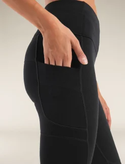 Icebreaker Women's Merino Speed Winter 25 Black Clearance